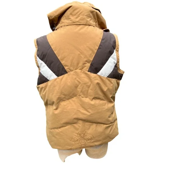 Burton Brown and Cream Vest - Picture 5 of 12